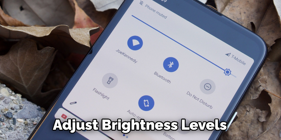 Adjust Brightness Levels