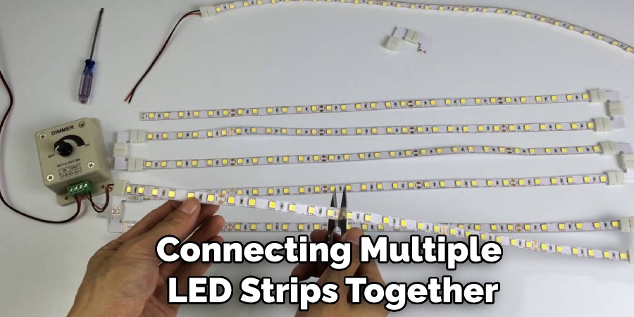 Connecting Multiple LED Strips Together