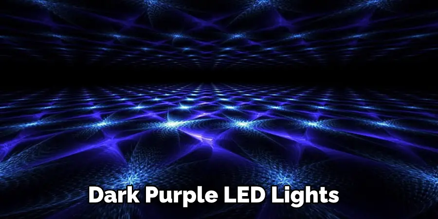 Dark Purple LED Lights