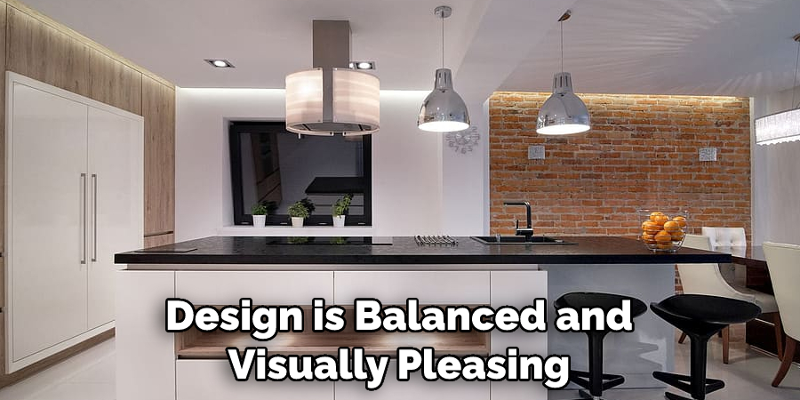 Design is Balanced and Visually Pleasing
