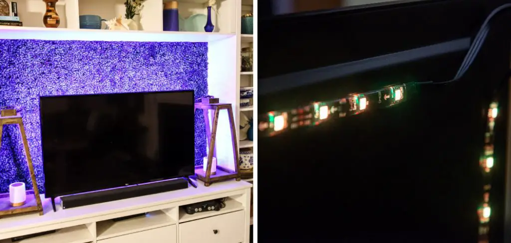 How to Put Led Lights Behind TV