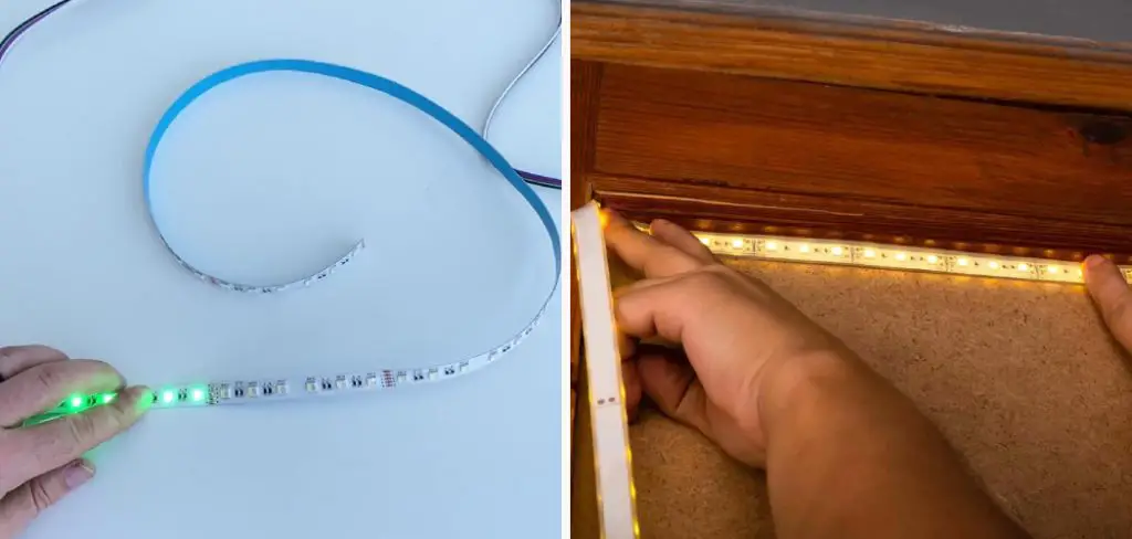 How to Rehang Led Strip Lights
