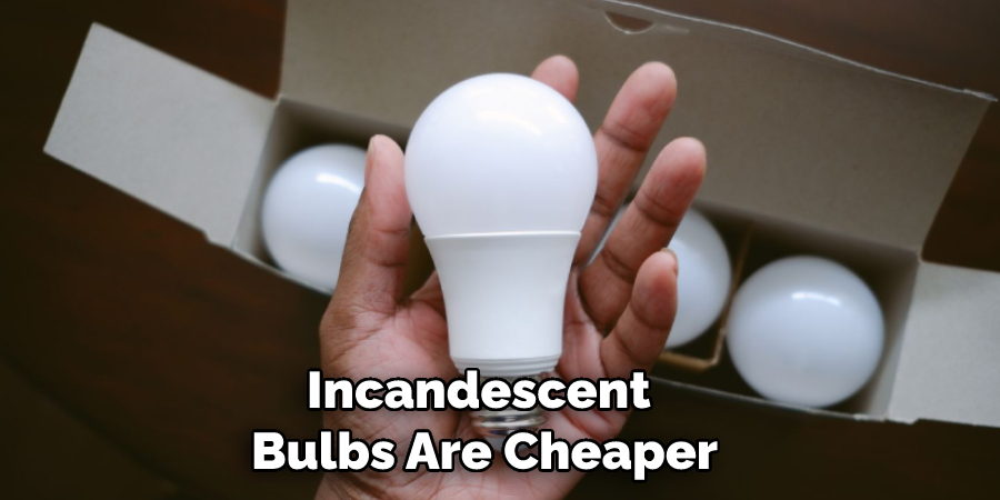 Incandescent Bulbs Are Cheaper
