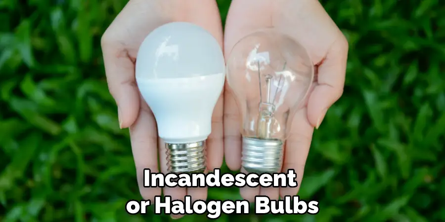 Incandescent or Halogen Bulbs