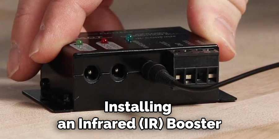 Installing an Infrared (IR) Booster