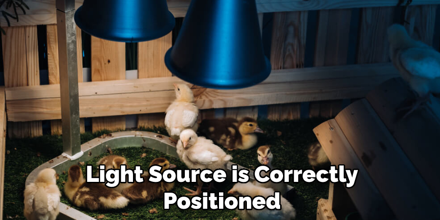 Light Source is Correctly Positioned
