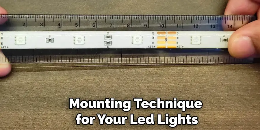 Mounting Technique for Your Led Lights