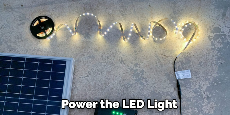 Power the LED Light