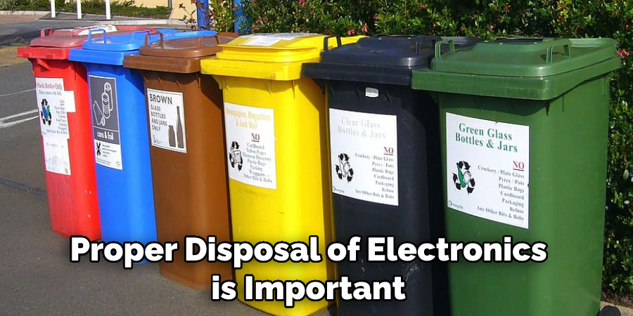 Proper Disposal of Electronics is Important