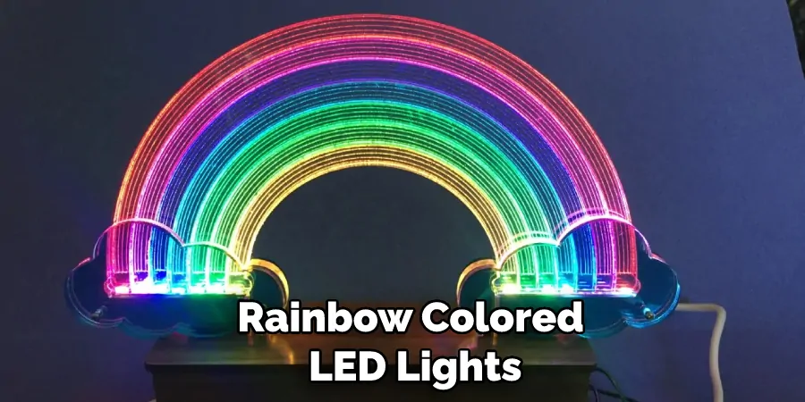 Rainbow Colored LED Lights