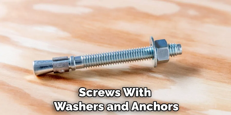 Screws With Washers and Anchors