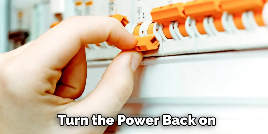 Turn the Power Back on