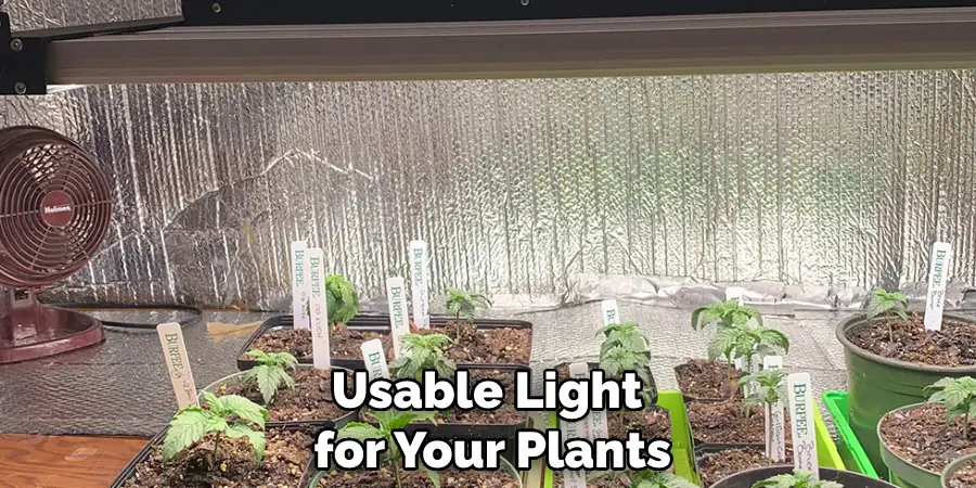 Usable Light for Your Plants