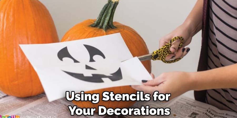 Using Stencils for Your Decorations