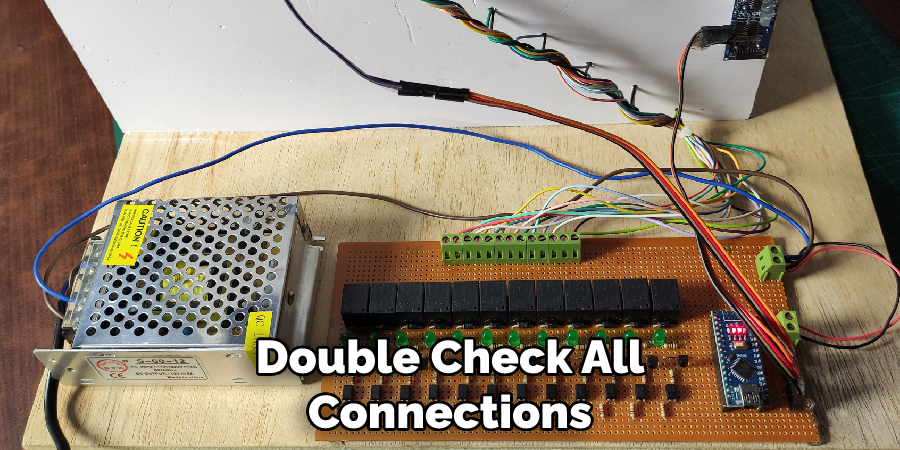 Double Check All Connections