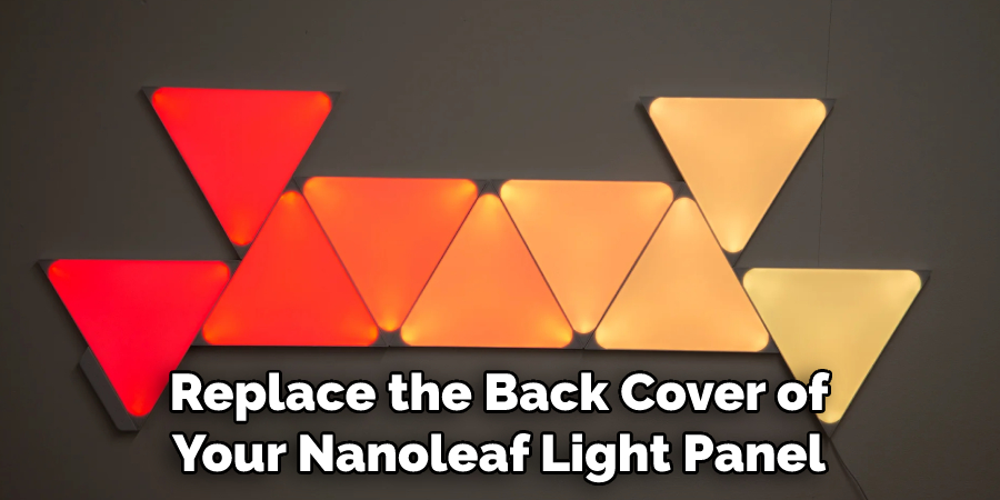 Replace the Back Cover of Your Nanoleaf Light Panel