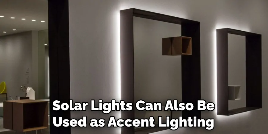 Solar Lights Can Also Be Used as Accent Lighting