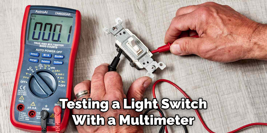 Testing a Light Switch With a Multimeter
