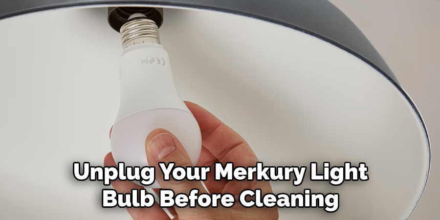 Unplug Your Merkury Light Bulb Before Cleaning