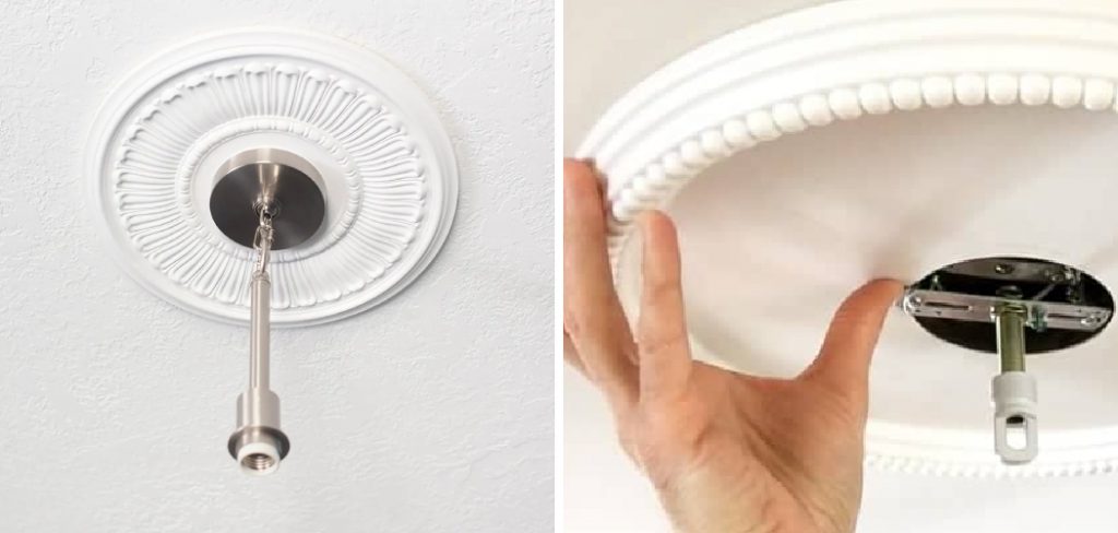 How to Hang a Ceiling Medallion