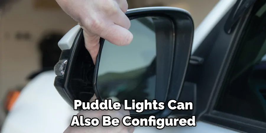 Puddle Lights Can Also Be Configured