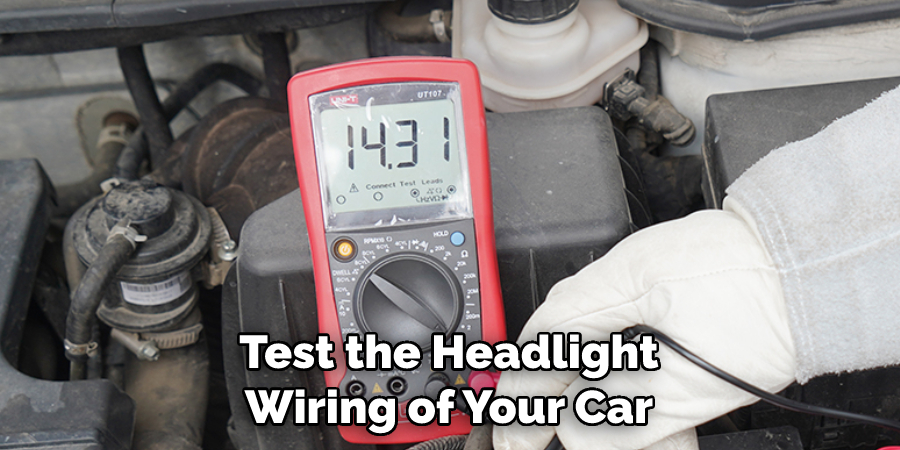 Test the Headlight Wiring of Your Car