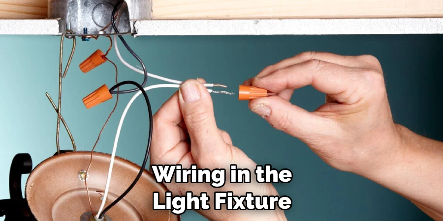 Wiring in the Light Fixture