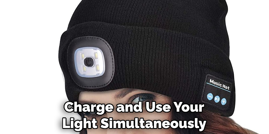 Charge and Use Your Light Simultaneously