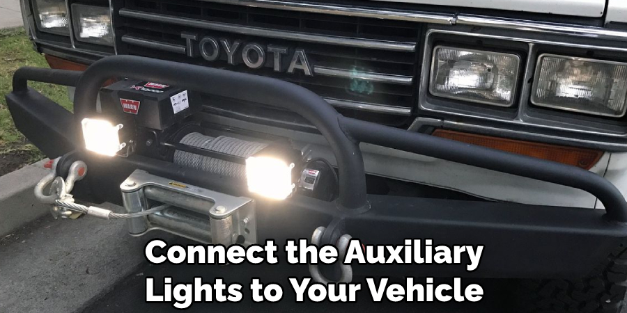 Connect the Auxiliary Lights to Your Vehicle