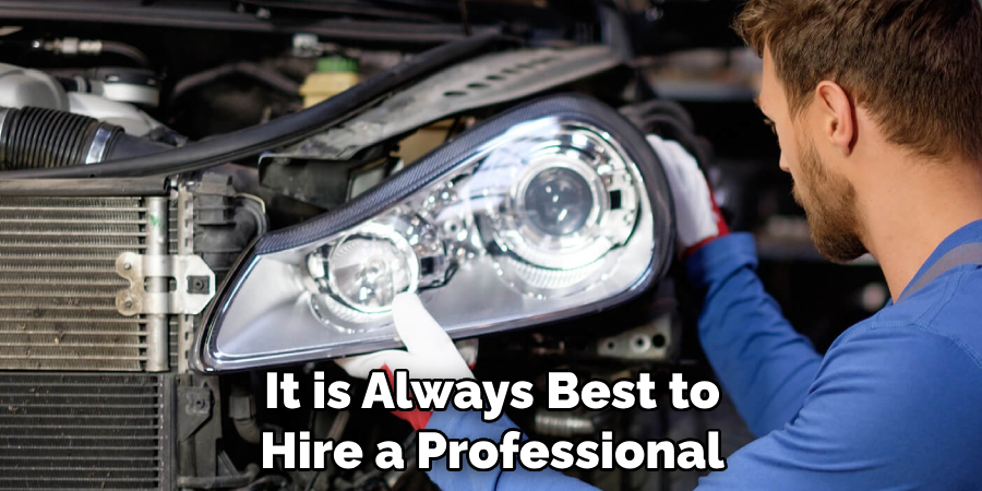 It is Always Best to Hire a Professional