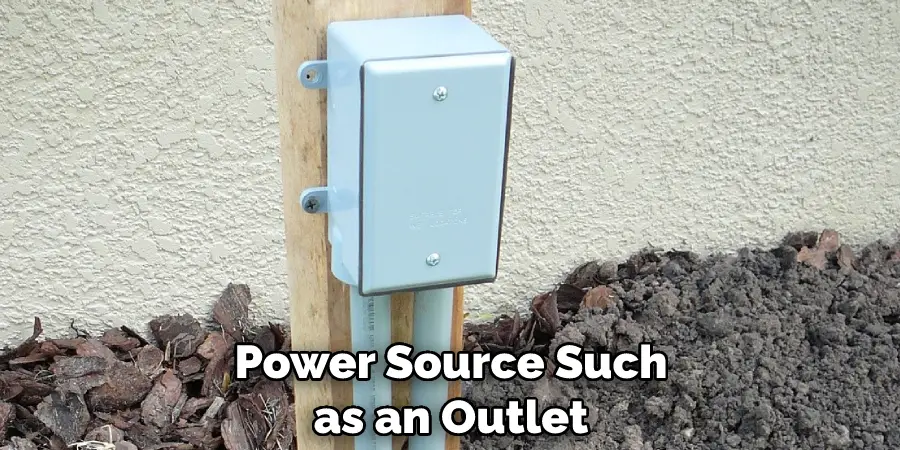 Power Source Such as an Outlet