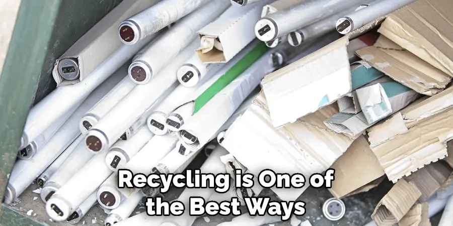 Recycling is one of the best ways