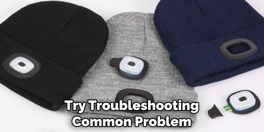Try Troubleshooting Common Problem
