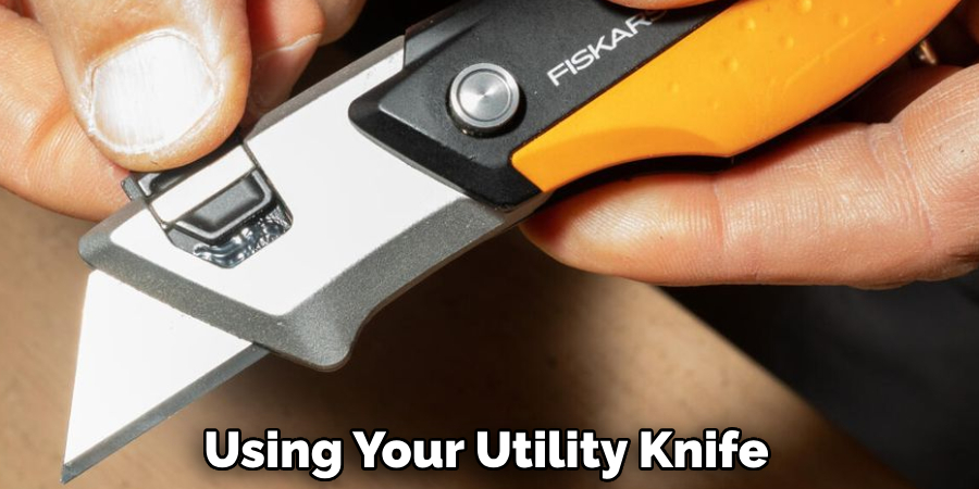Using Your Utility Knife