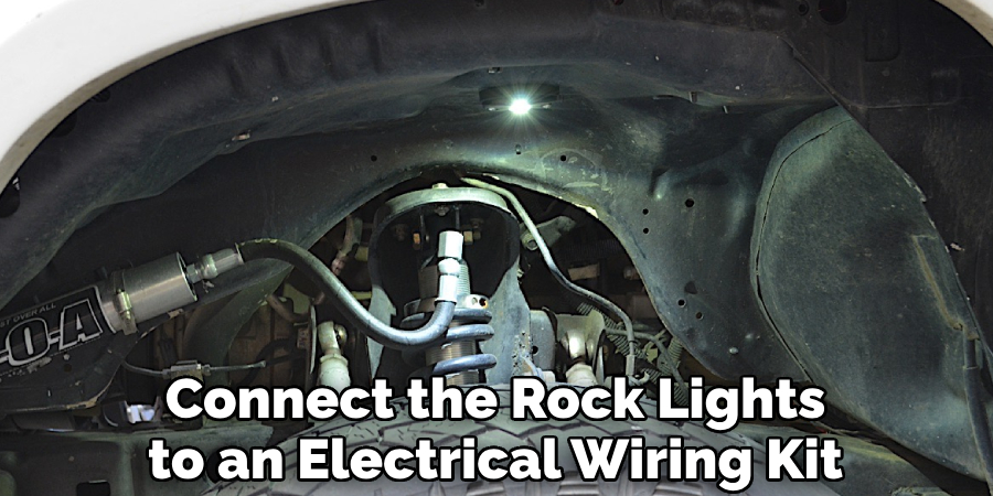 Connect the Rock Lights to an Electrical Wiring Kit