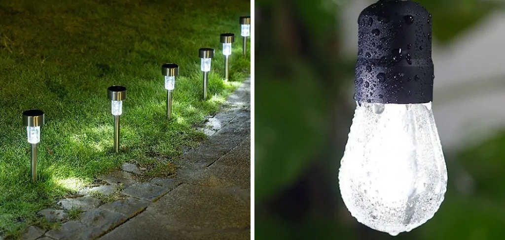 How to Protect Outdoor Lights From Rain