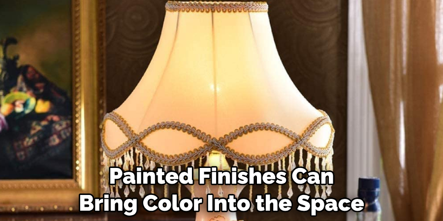 Painted Finishes Can Bring Color Into the Space