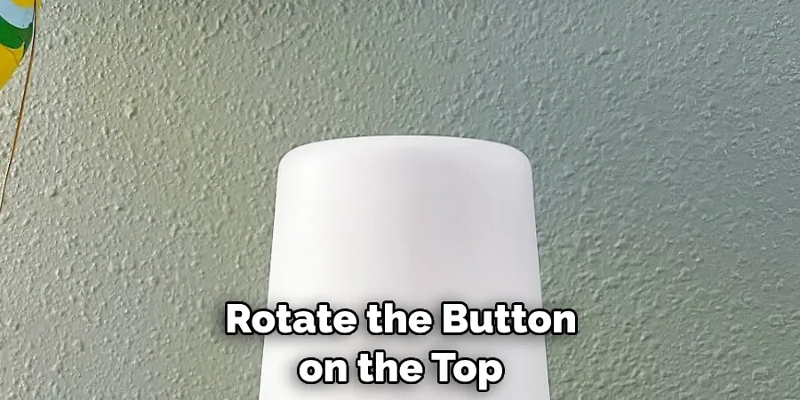 Rotate the Button on the Top