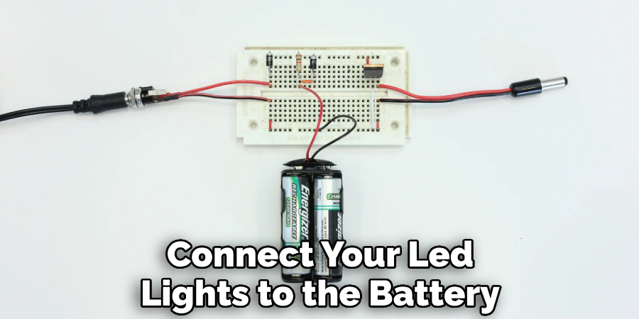 Connect Your Led Lights to the Battery