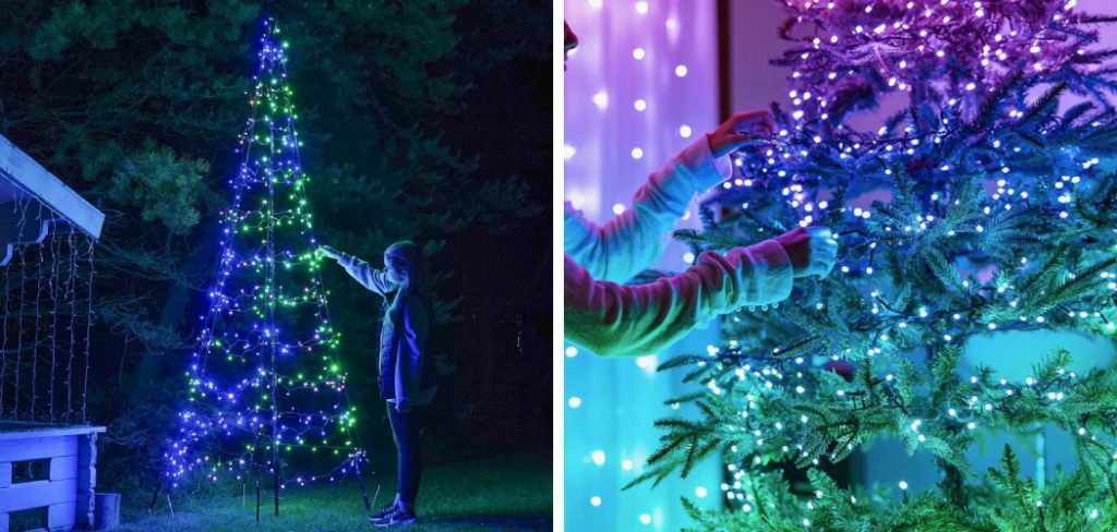 How to Put Twinkly Lights on Tree
