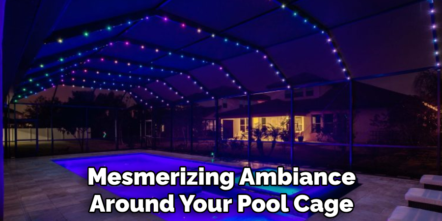 Mesmerizing Ambiance Around Your Pool Cage