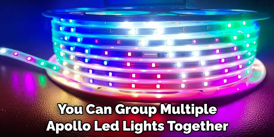 You Can Group Multiple Apollo Led Lights Together