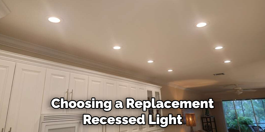 Choosing a Replacement Recessed Light