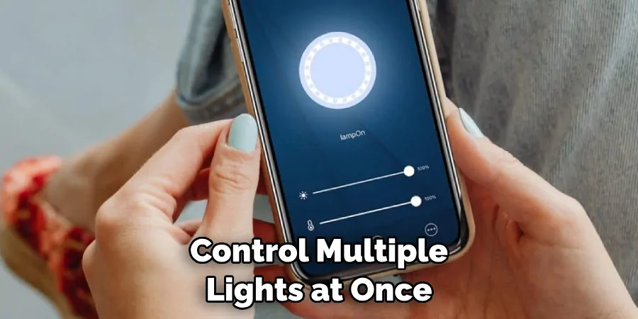 Control Multiple Lights at Once