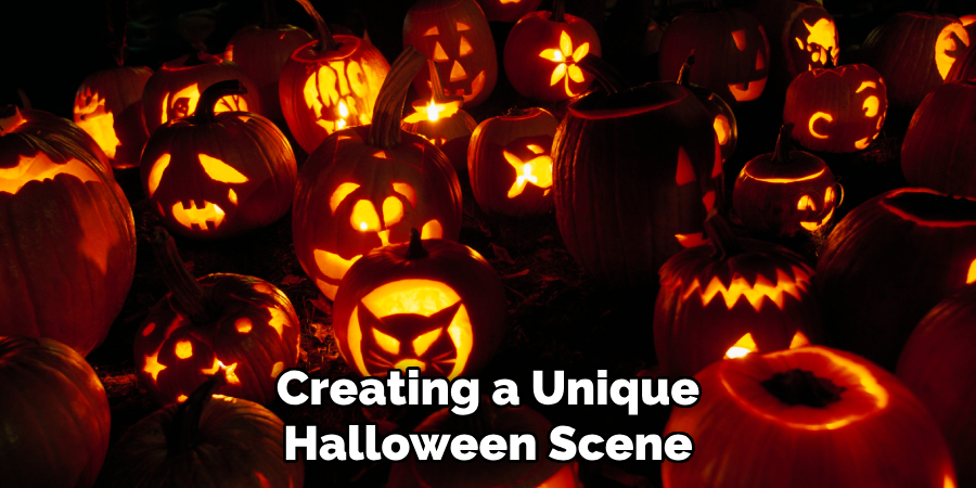 Creating a Unique Halloween Scene