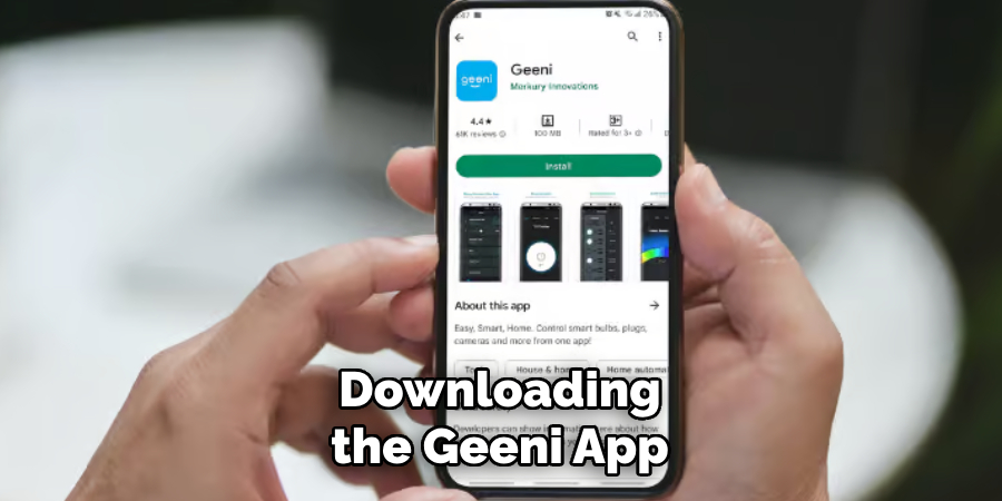 Downloading the Geeni App