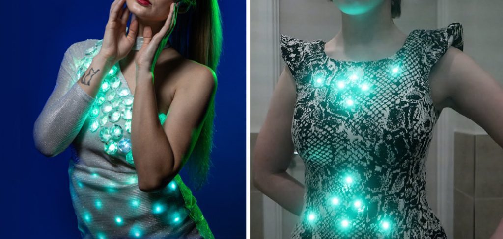How to Attach Led Lights to Clothes