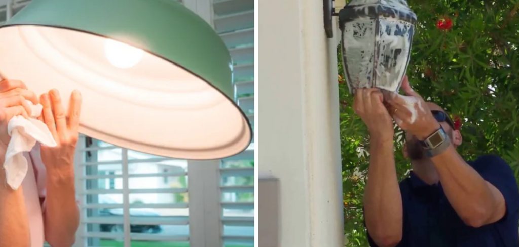 How to Clean Outdoor Lights