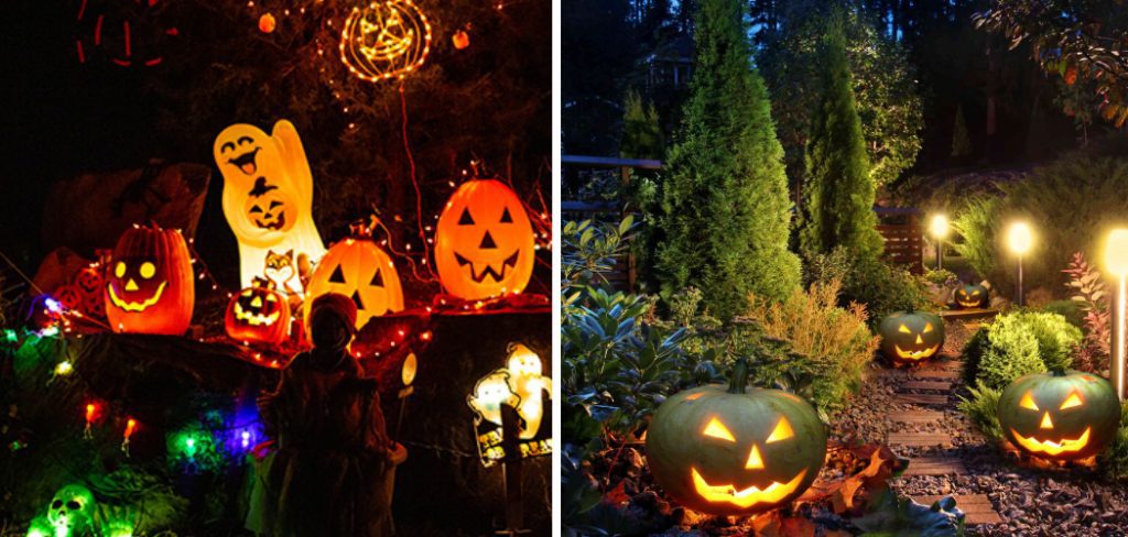 How to Light Up Yard for Halloween