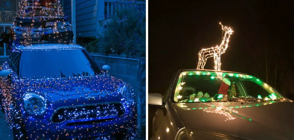How to Put Christmas Lights Inside Your Car